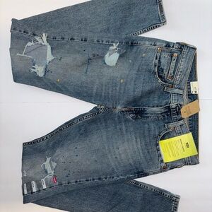 Levi's Men's Skinny Taper Distressed Denim Jeans